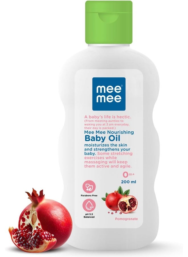 Mee Mee Baby Oil/Fruit Extracts With Baby Lotion, 200 ml - Image 1
