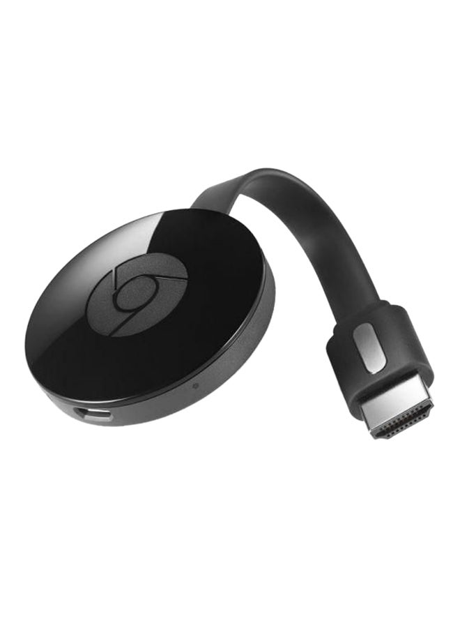 Chrome Cast 2 Video Streaming Device Black - Image 1