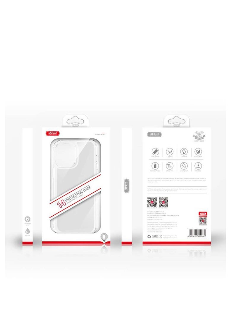 XO INET Apple iPhone 14 Pro 6.1 inch Case Anti-Drop Shockproof Protection Transparent Back Cover - Image 3