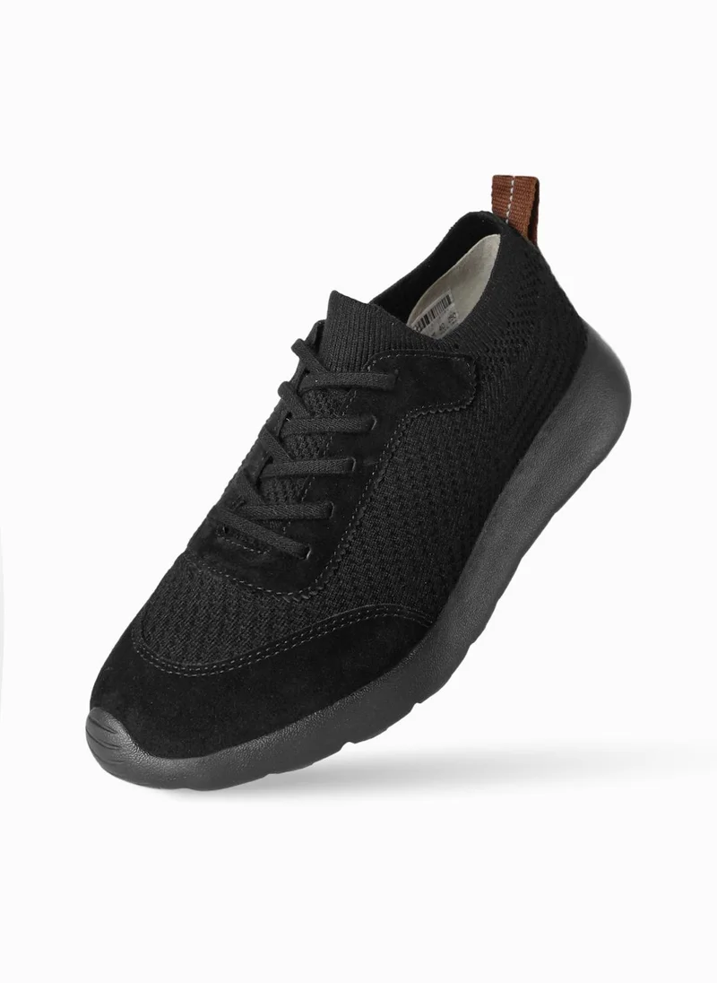 DUOZOULU CL Retro Suede Trainer