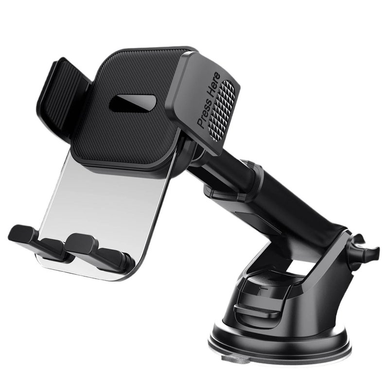 Black Car Phone Holder for Universal Fit - JOVA - Image 4