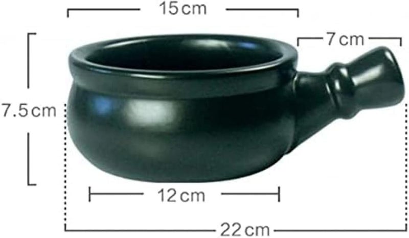 Matte anti slip finish Clay Pot,Clay Pots For Cooking,Ceramic Casserole Earthen Pot Terracotta Stew Pot Clay Casserole Pot Ceramic Casserole High Temperature Resistance Fade proof - Image 4