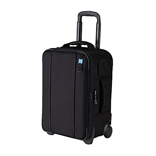 Tenba Roadie Carry-on Compatible Air Case Roller 21 for DSLR and Mirrorless Cameras and Lenses – Black (638-715) - Image 1