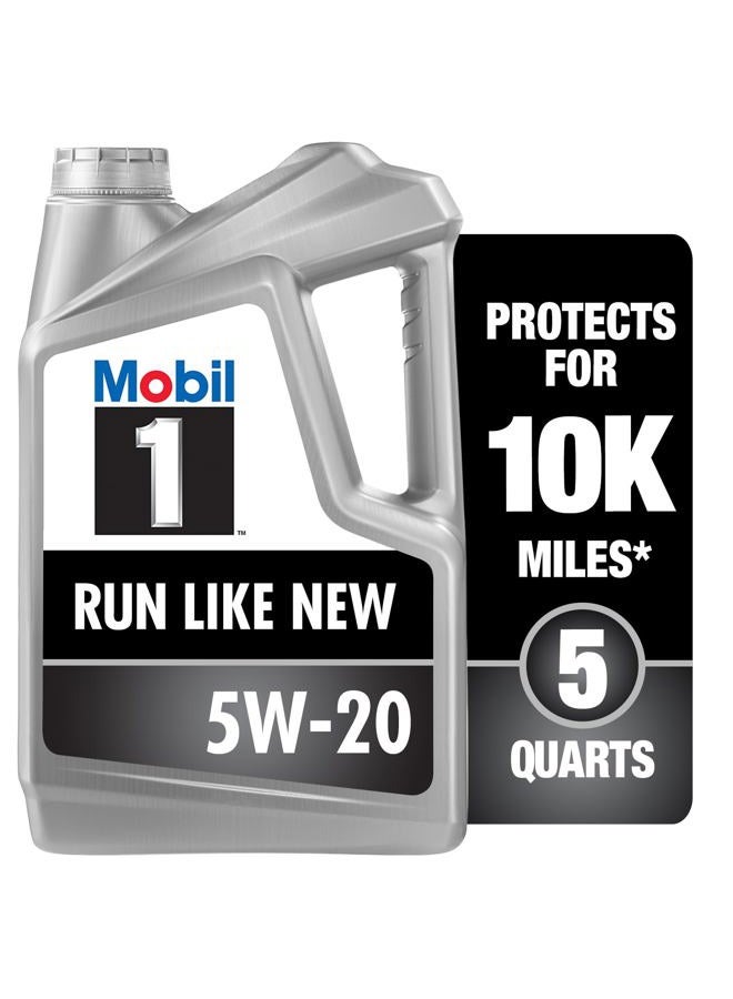 Mobil زيت محرك صناعي متقدم بالكامل 5W-20، 5 كوارت - Image 1