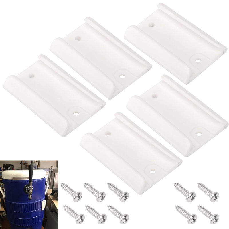 KINTLE 00020016 Cup Dispenser Bracket with Screws for Igloo Cup Dispenser Model 8090 Also for 3Gallon 5Gallon and 10Gallon Beverage Coolers - Image 2