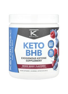 Ketologic KetoLogic, Keto BHB, Mixed Berry, 8.8 oz (246 g)  - Image 1