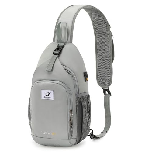 SKYSPER Sling Bag RFID Crossbody Sling Backpack Cross Body Shoulder Bag Travel Hiking Daypack for Women MenSagegreen - Image 1