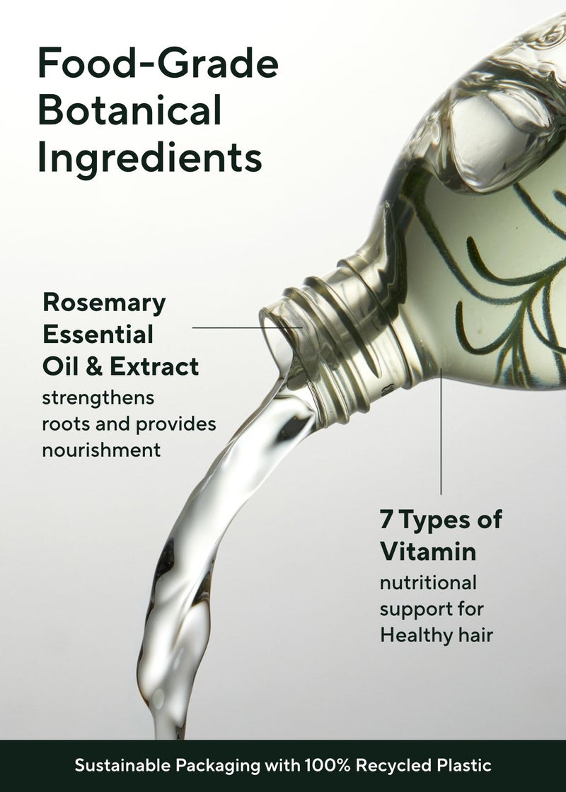 AROMATICA رذاذ ماء إكليل الجبل لتعزيز الجذور من أروما تيكا لنمو الشعر - زيت العناية بالشعر الكوري لتنظيف فروة الرأس - علاج لفروة الرأس المتقشرة والحكة والجافة - خالي من الكبريتات والسيليكون والبارابين (3.38 أونصة)  - Image 4