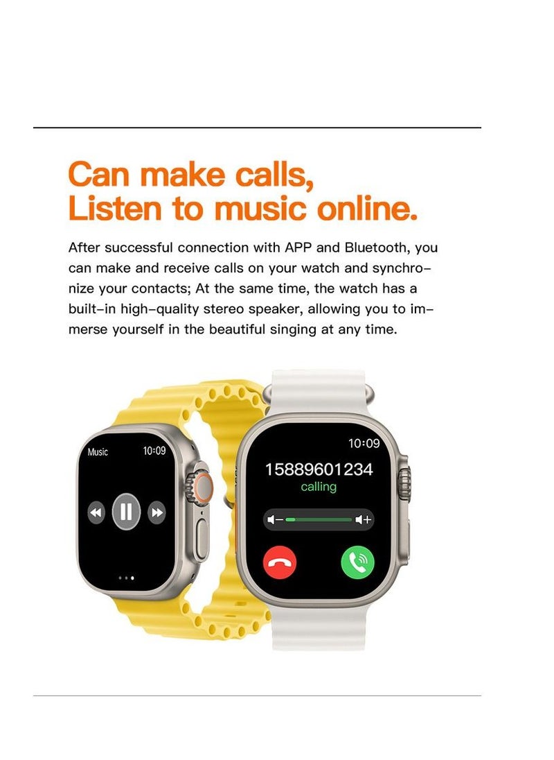 AROAQ - T900 Ultra Wireless Charging New Features Super Fast Latest Smart Watch - Image 1