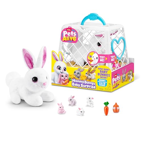 Pets Alive Mama Bunny Baby Surprise Series 1 Electronic Pet for Girls Mail Box - Image 1