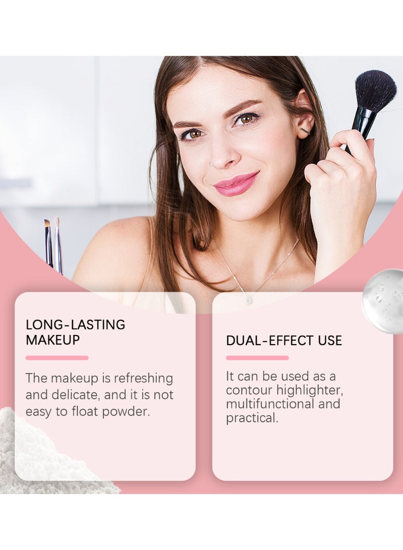 zephoco Foundation Pressed Powder Skin Care Make Up Foundation Fit Me Women Birthday Gifts Girl Gift Beauty Cosmetic Cover Acne And Oil - Image 3