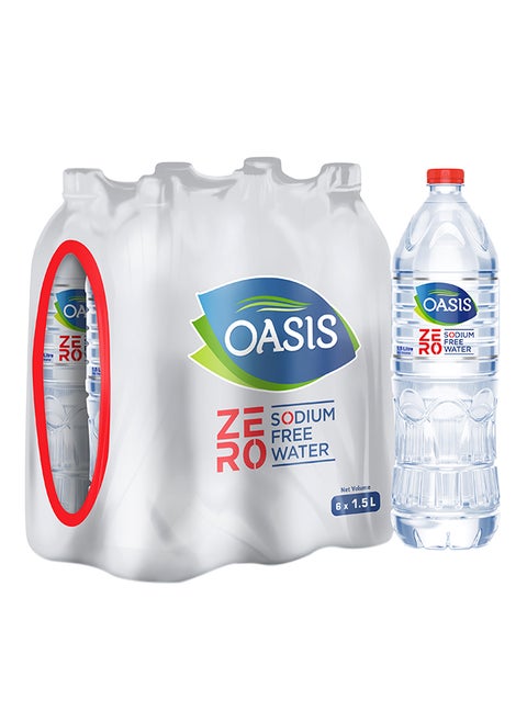 Zero Shrink Packaged Water 6 x 1.5L