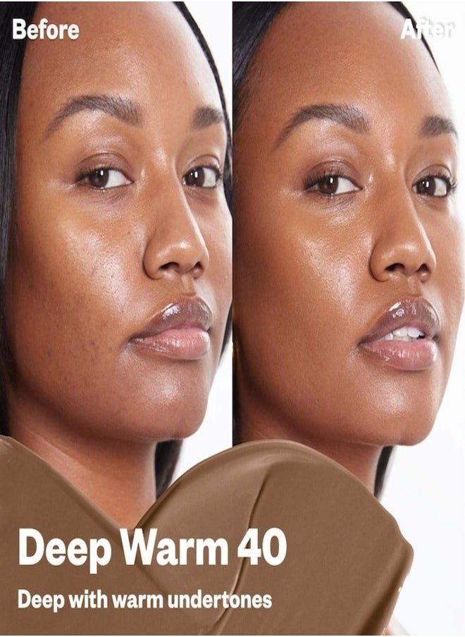 Kosas KOSAS BB Burst Tinted Moisturizer Gel Cream with Copper Peptides - NEW Deep Warm 40 - Deep With Warm Undertones 30ml  - Image 2