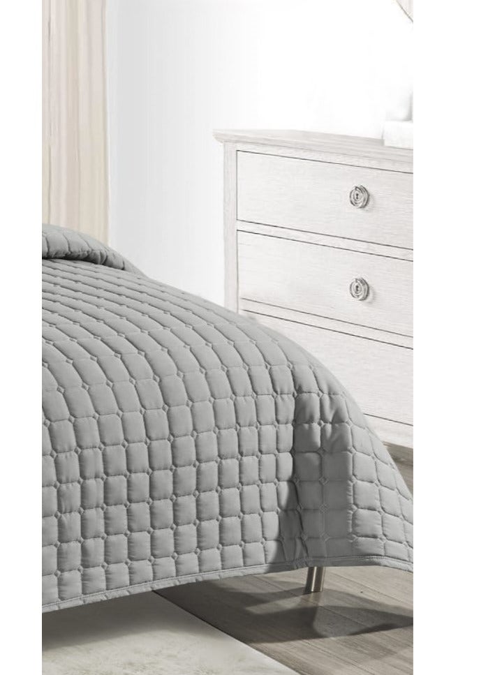 مون طقم لحاف نفرين مفرش سرير مضغوط مكون من 6 قطع  لحاف مقاس كينج 230x250سم - Image 2