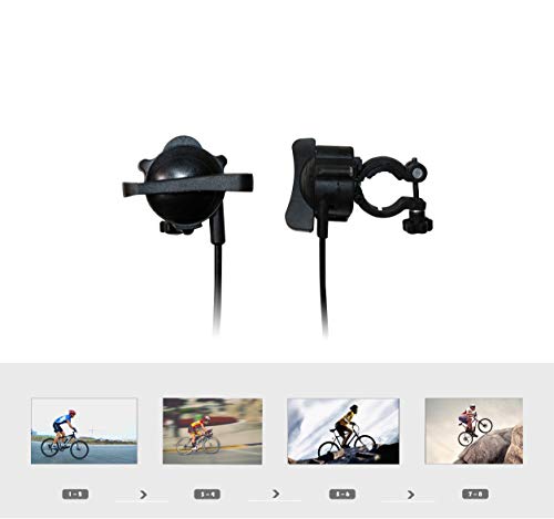 BalanceFrom Bike Trainer Stand Steel Bicycle Exercise Magnetic Stand with Front Wheel Riser Block - Image 3