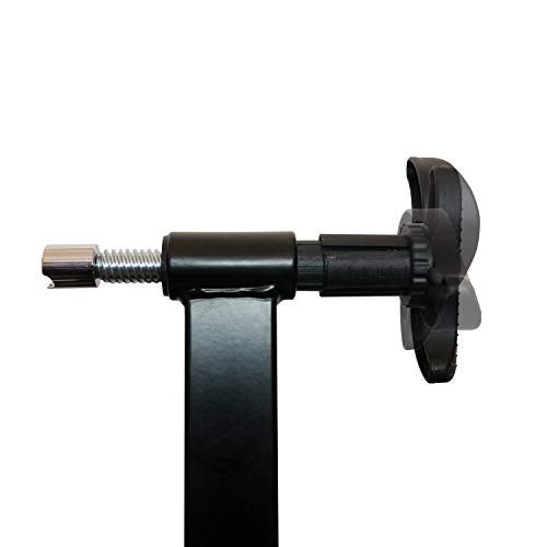 BalanceFrom Bike Trainer Stand Steel Bicycle Exercise Magnetic Stand with Front Wheel Riser Block - Image 4
