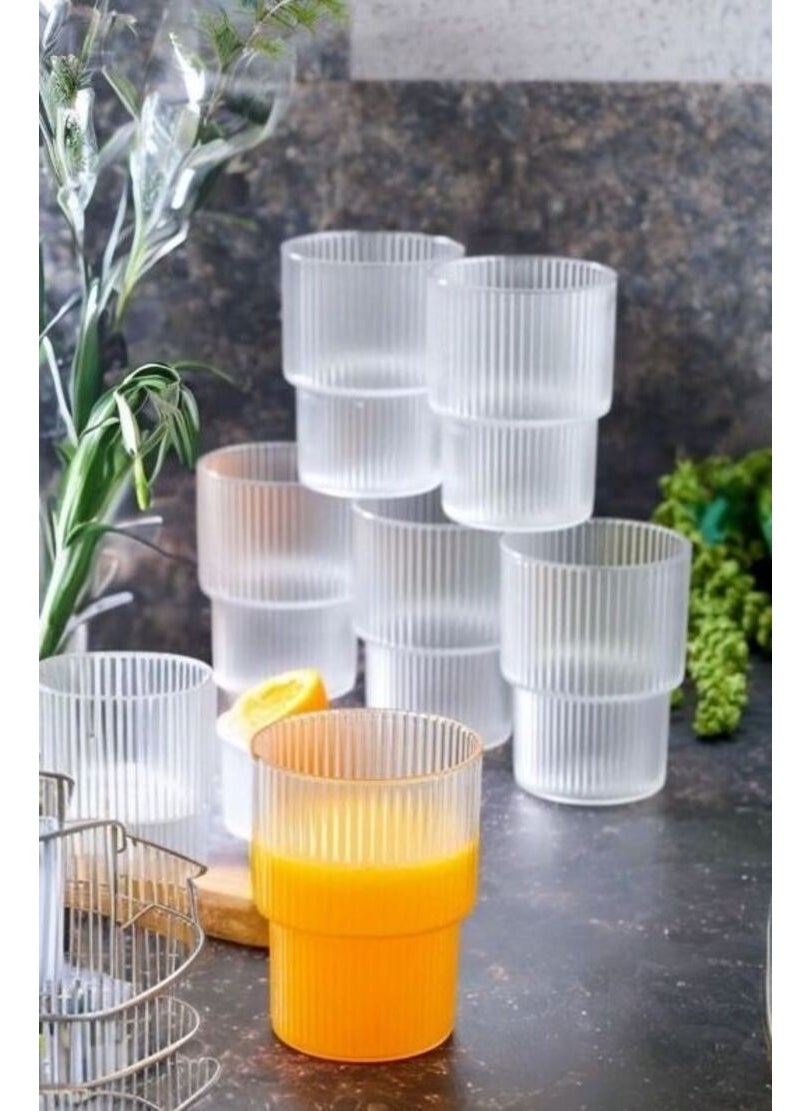 Senza - Set of 6 Mica Origami Cups - (Not Glass) - Image 1
