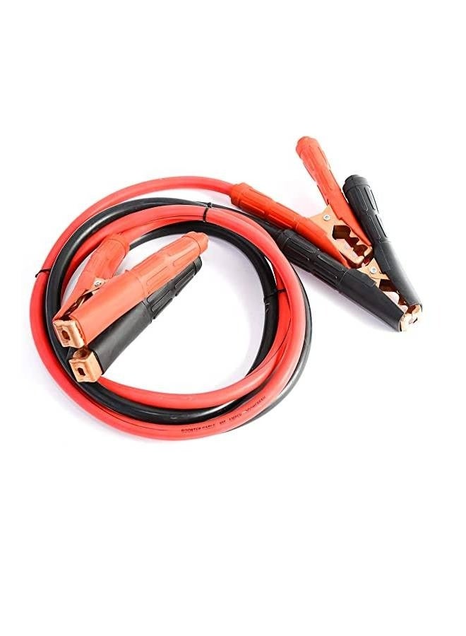 SUPERDRIVE 600Amp Jumper Cables for Car Battery, Heavy Duty Automotive Booster Cables for Jump Starting Dead or Weak Batteries with Carrying Orange Plastic Box Included - Image 1