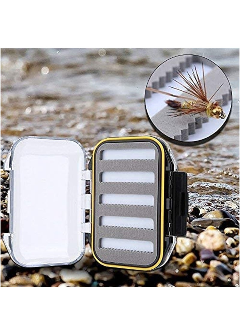 Fishing Tackle Boxes, Double Side Plastic Fly Fishing Baits Box, Foam Padded Lures Holder Case, Transparent Lid Fly Fishing Lures Box, Waterproof Seal, Fishing Accessories - pzsku/ZA76BB49E1481E4EC2C73Z/45/_/1717244085/7014cb60-a4d0-4d47-a66d-0c5ac6860e0a