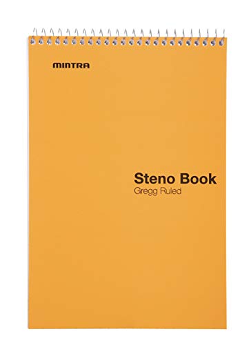 Mintra Office Steno Books (Pastel Colors 4pk - Green Tint Paper, Gregg Ruled) - Image 5