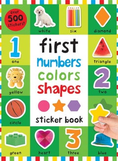 First 100 Stickers: First Numbers, Colors, Shapes 