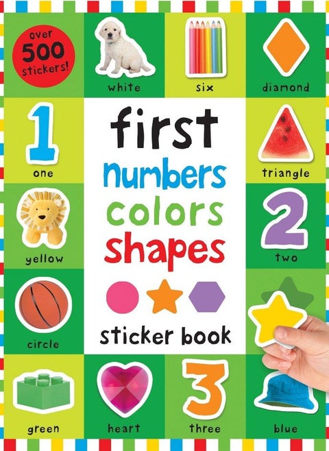 First 100 Stickers: First Numbers, Colors, Shapes