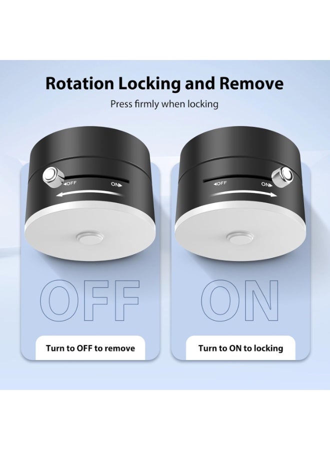 Foldable Magnetic Phone Holder – Strong Suction Cup, 360° Rotatable, Adjustable Arm, Dual-Sided Magnet, Universal Car, Mirror, Shower & Gym Stand for iPhone & Android - Image 5