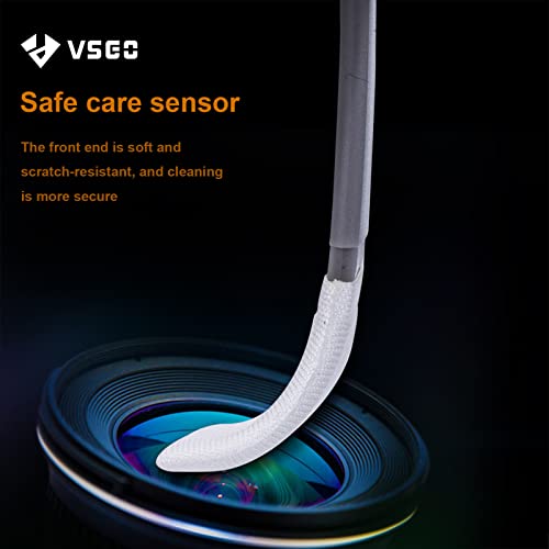 VSGO Digital Camera Cleaning Swab Sensor Cleaning Swabs with 10ml Sensor Cleaning Solution Dry CCD CMOS Clean Swab with Sensor Cleaner for Nikon Sony Canon DSLR Camera Clean (VS-S03-12) - Image 4