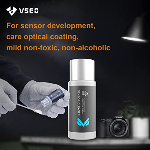 VSGO Digital Camera Cleaning Swab Sensor Cleaning Swabs with 10ml Sensor Cleaning Solution Dry CCD CMOS Clean Swab with Sensor Cleaner for Nikon Sony Canon DSLR Camera Clean (VS-S03-12) - Image 5