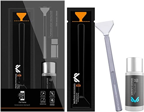 VSGO Digital Camera Cleaning Swab Sensor Cleaning Swabs with 10ml Sensor Cleaning Solution Dry CCD CMOS Clean Swab with Sensor Cleaner for Nikon Sony Canon DSLR Camera Clean (VS-S03-12) - Image 1