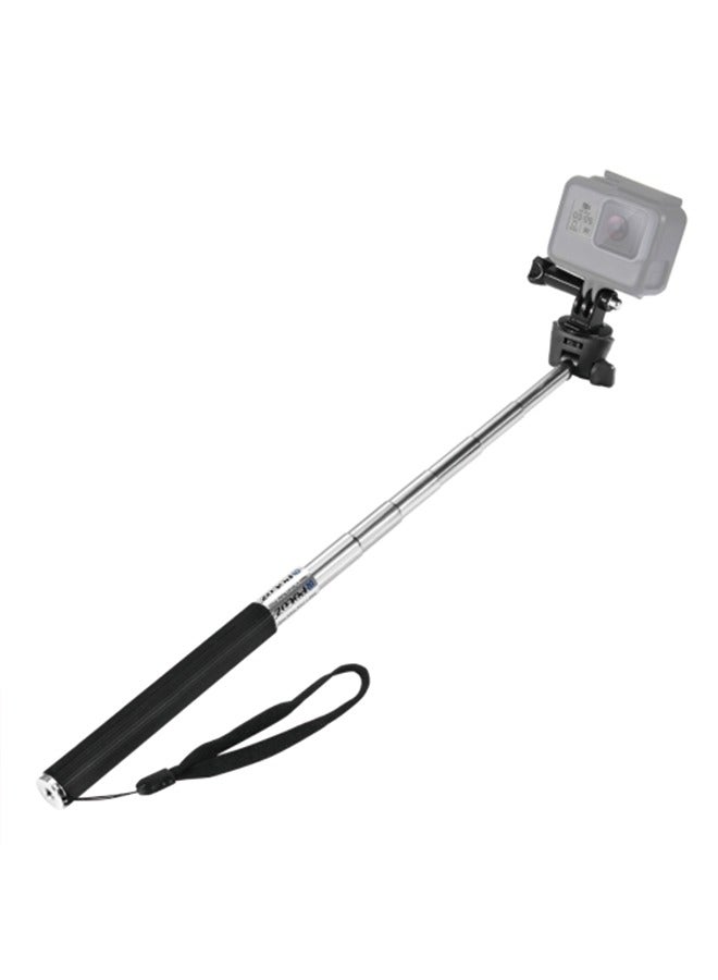 PULUZ PULUZ Extendable Handheld Selfie Monopod for GoPro Hero12 Black / Hero11 /10 /9 /8 /7 /6 /5, Insta360 Ace / Ace Pro, DJI Osmo Action 4 and Other Action Cameras, Length: 22.5-80cm - Image 1