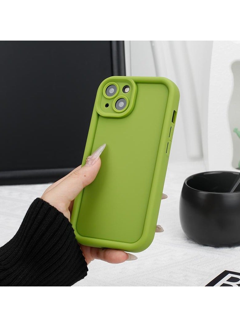 Universal Phone Case Iphone 14 Mobile Case Cover With Mobile Case Cover, Soft Liquid Silicone Protection, Shock-Absorbing Accessories, Slim Protective Bottom, Comfortable To Maintain Touch Sensation And Anti Fingerprint - Image 2