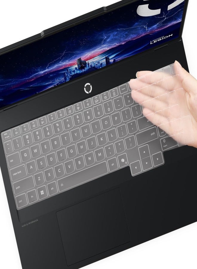 MUBUY-GOL Ultra Thin Keyboard Cover for 2026 2025 15" Lenovo Legion 5 /Legion 5i 15" 15.1" Laptop Model:15IAX10 15AHP10 15AKP10 15IRX10 Keyboard Protective Skin (Not Fit The 16" Legion 5 5i/Pro 5 5i 7 7i) -TPU - Image 1