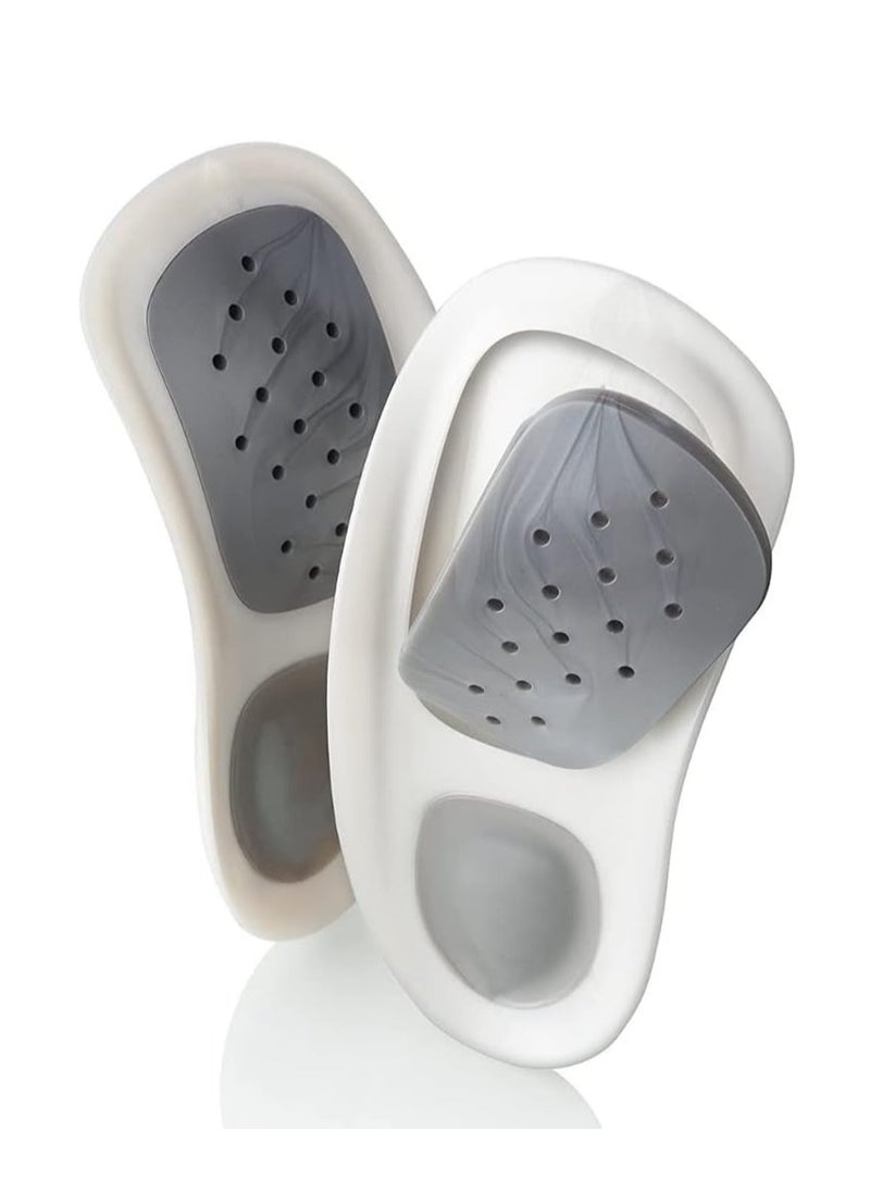 TV - WalkFit Platinum Orthotic Insoles – Arch Support for Plantar Fasciitis, Relieves Foot, Back, Hip, Leg, and Knee Pain, Enhances Balance and Alignment - Image 1