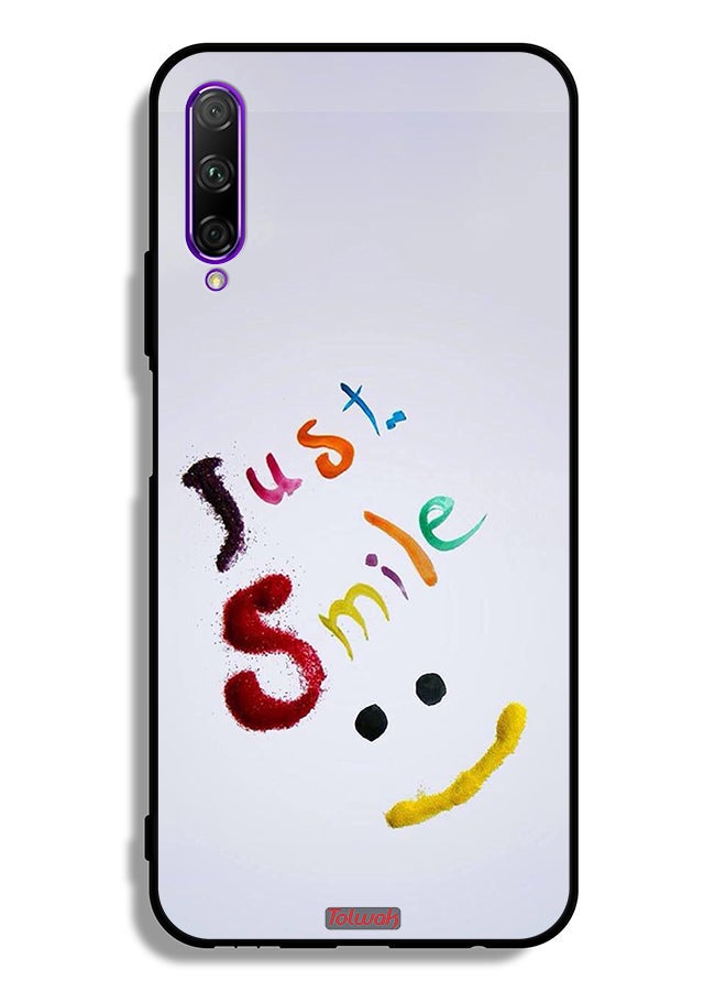 Tolwak Huawei Y9s Protective Case Cover Just Smile - Image 2