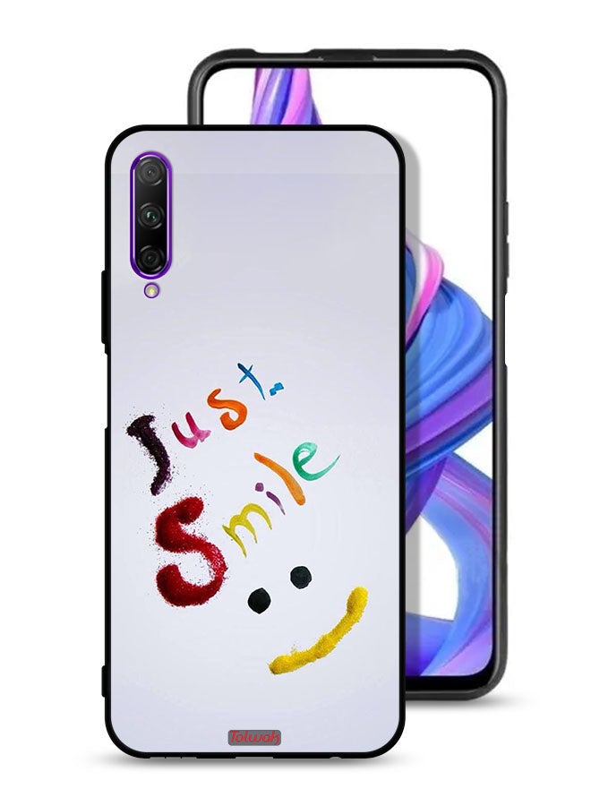 Tolwak Huawei Y9s Protective Case Cover Just Smile - Image 1