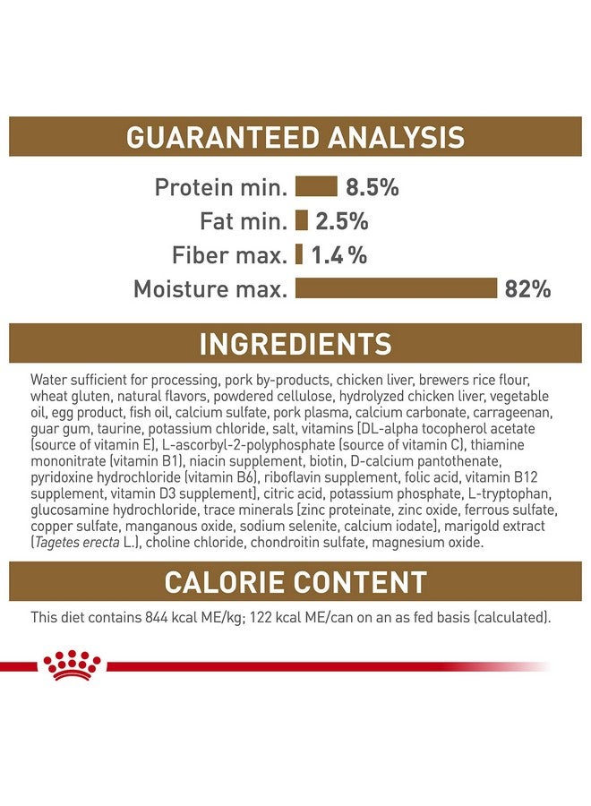 ROYAL CANIN Feline Health Nutrition Aging 12+ Loaf In Sauce Canned Cat Food, 5.1 Oz Can (24Count) - Image 4