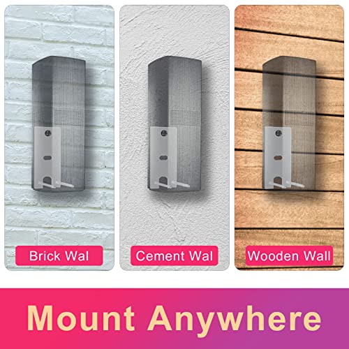 Dinghosen Dinghose Wall Brackets Compatible with Bose Surround Speakers 700, OmniJewel Lifestyle 650 Home Entertainment System (White) - Image 4