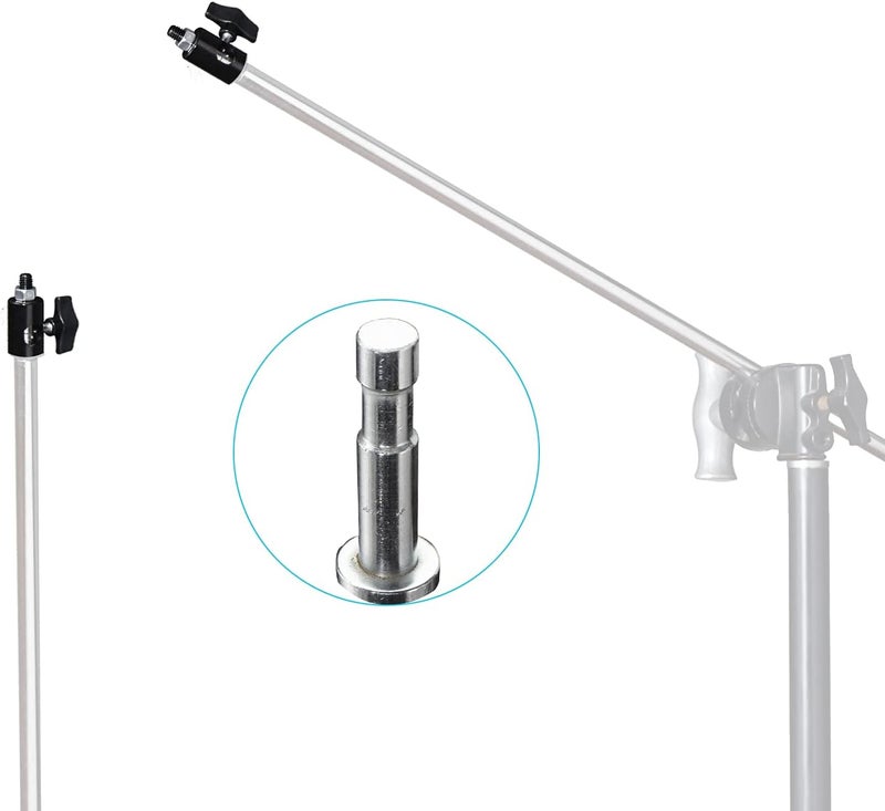 Wellmaking 2PCS Rapid Adapter Convert with 3/8" Screw DSLR Mount Bracket Multi Functional Mount Bracket Adapter, Photo Studio, Light Stand Tip Boom Arm Photo Studio Photography Accessory - Image 2