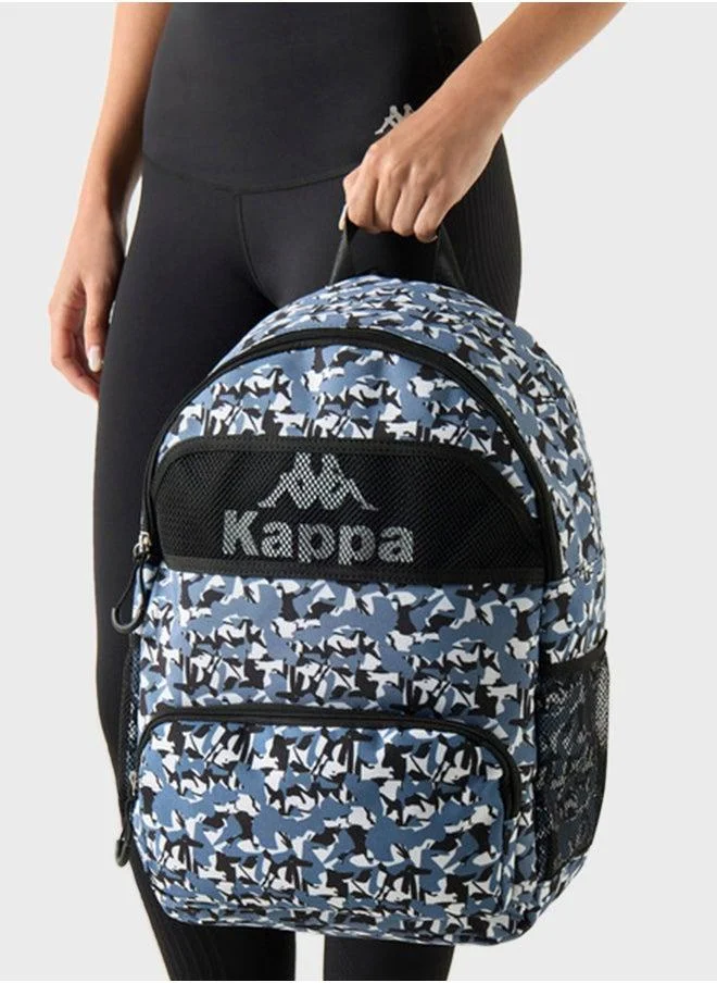 Kappa Logo Printed Backpack