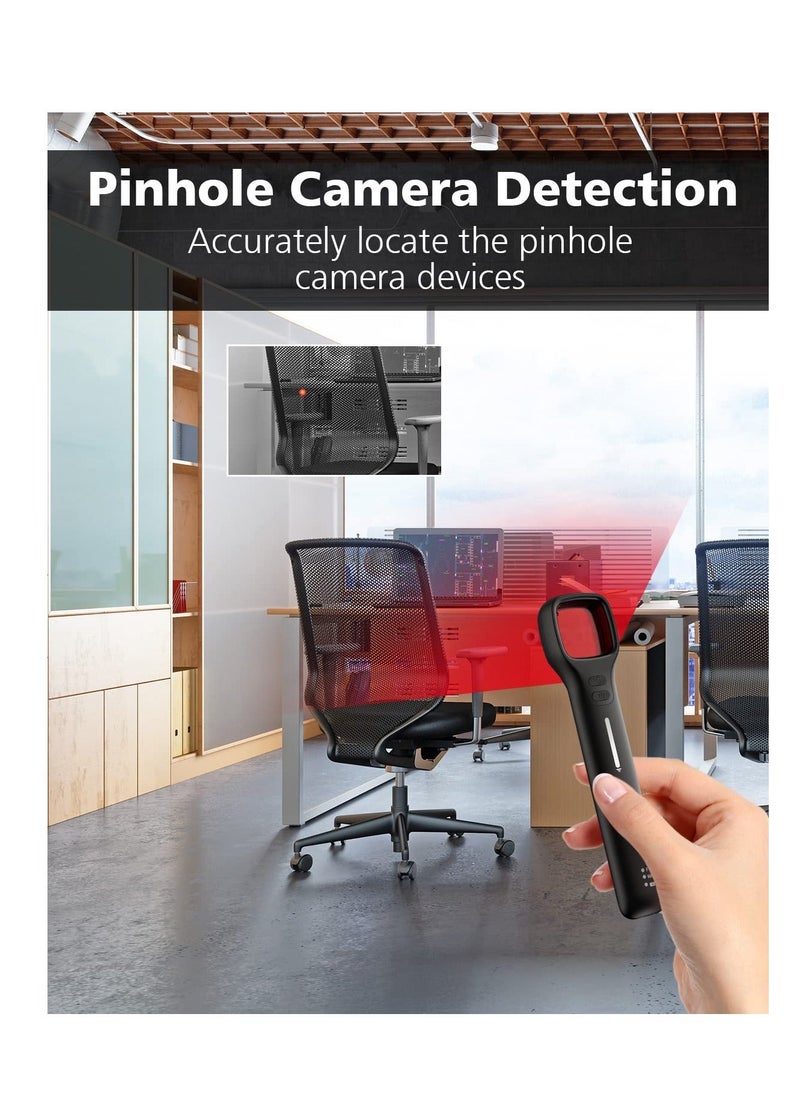 Generic - Hidden Camera Finder, Automotive Location Scanner, Hotel Surveillance Detector, Full Band Analysis, Detection Cameras,GPS Locators, Eavesdropping Devices, Dynamic Detection Alarm Mode Loss Proof Mode - Image 1