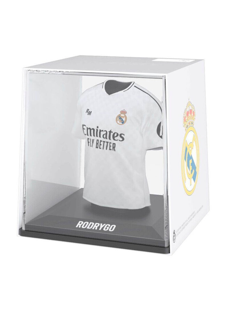 Splink - Rodrygo (Real Madrid) - Home 25/26 Jersey Display Case, Official Licensed Collectible - Image 1