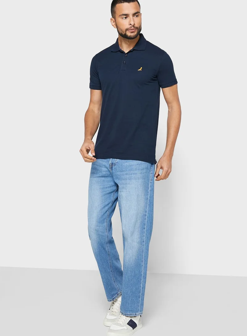 BRAVE SOUL Bravesoul Logo Polo Shirt
