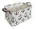 CLOCOR Rectangular Storage Basket,Collapsible Cute Pattern Storage Bin,Waterproof Coating Storage Box with Handles for - Image 2