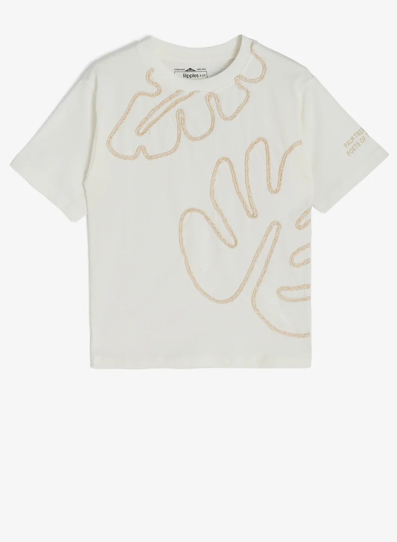 Ripples Boys Drop Shoulder T-shirt