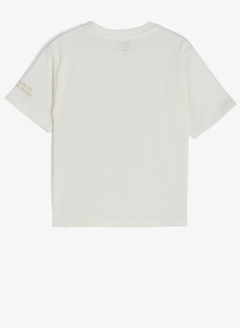 Ripples Boys Drop Shoulder T-shirt