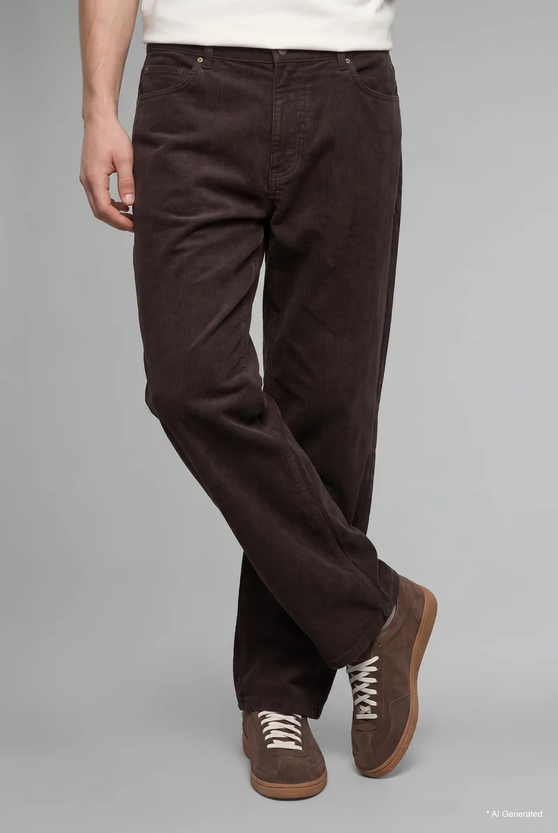 Defacto  Balloon Fit Normal Waist Trousers for Men | Best Price UAE