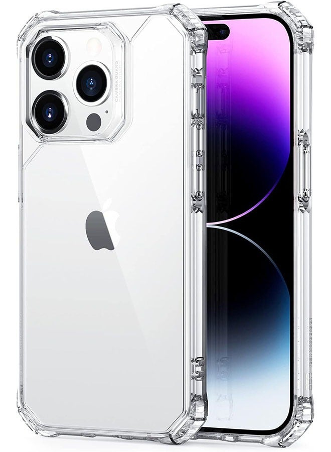 iPhone 14 Pro Case, Military-Grade Drop Protection, Shock-Absorbing Air-Guard Corners, Yellowing Resistant, Scratch Resistant, Air Armor Clear Phone Cover - Image 1