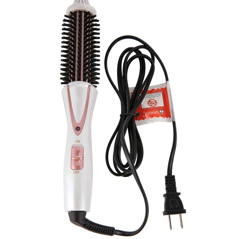 klarako Hair Curler Comb,Electric Folding Hair Curler Comb Brush Portable Hair Dressing Beauty Tool(US（110-240v)) - Image 1