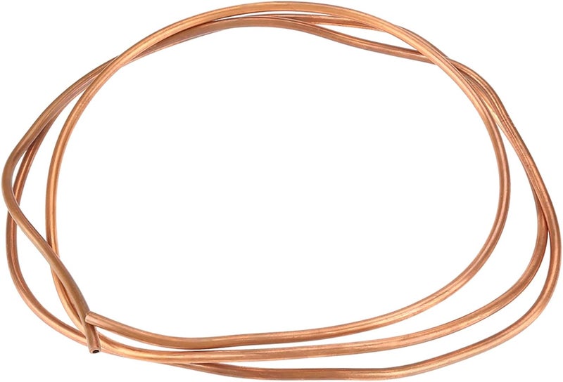 2m T2 Soft Copper Coil Tube Pipe ID 4mm OD 5mm Thickness 0.5mm for Refrigeration - Image 1